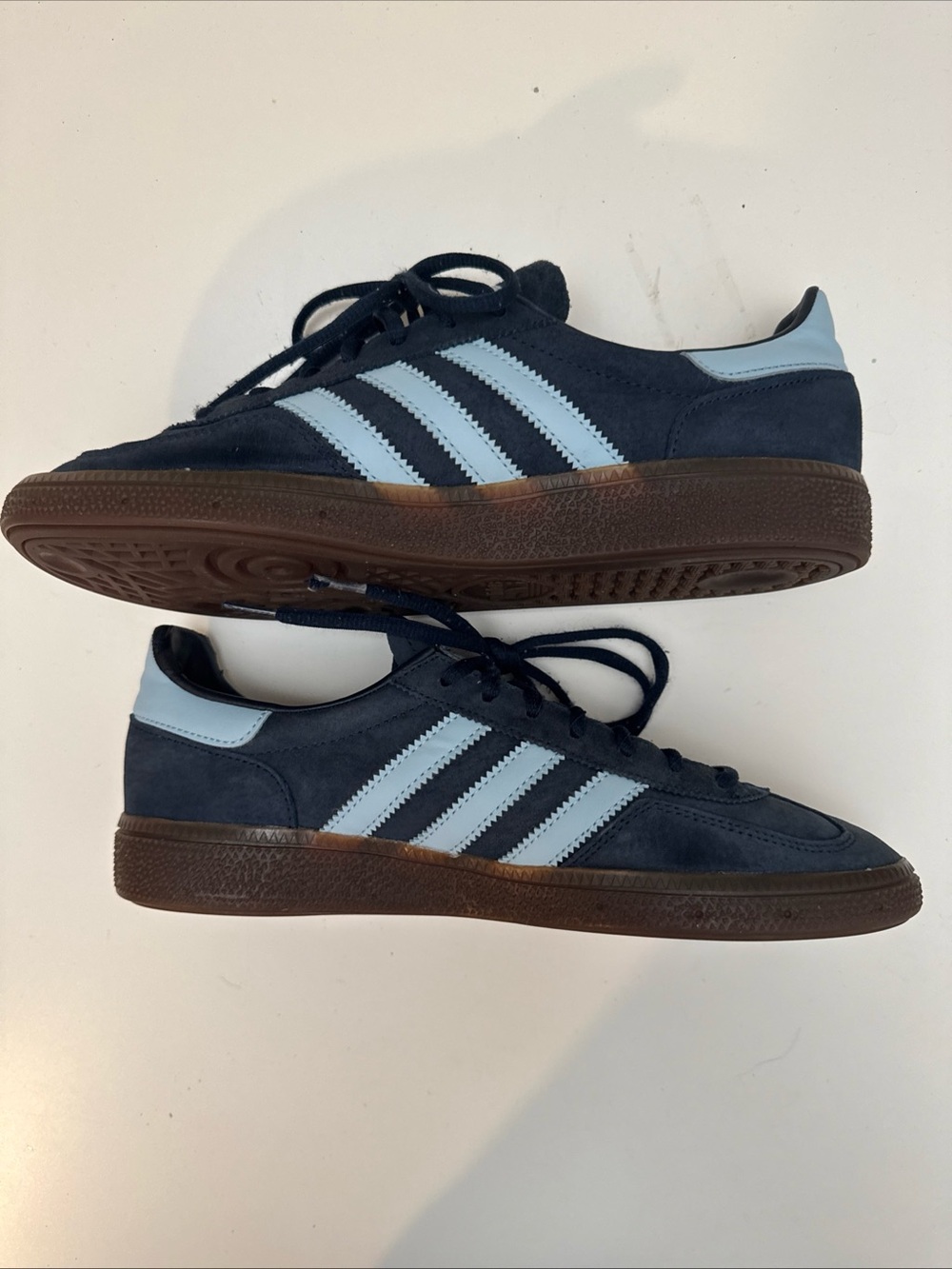 adidas Spezial Handball Men’s 8.5 / Navy -Sky Blue - Picture 2 of 7